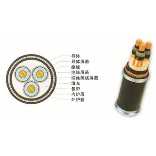 Cable for polyethylene insulated frequency converter